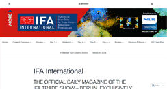 Desktop Screenshot of ifa-international.org